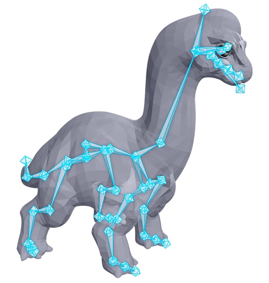 Dinosaur Rig skeleton